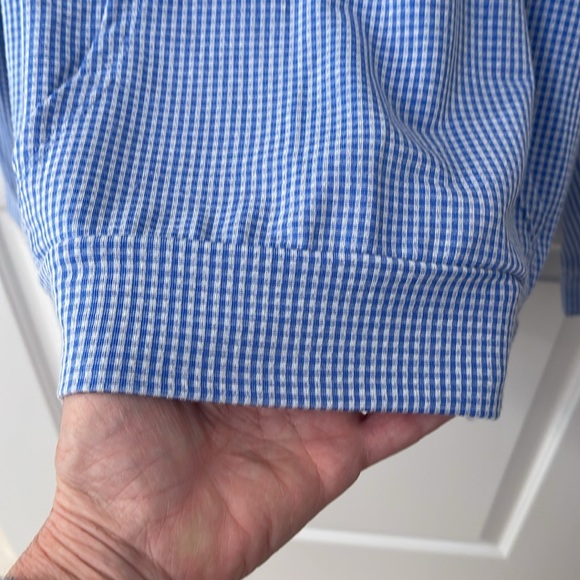 Weatherproof Vintage Hoodie Blue & White, size L - Picture 6 of 10